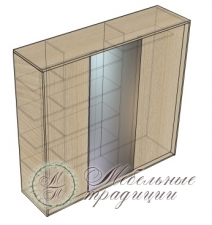 Шкаф-купе 2300х580х1424